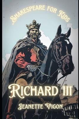 Book cover for Richard III Shakespeare for kids