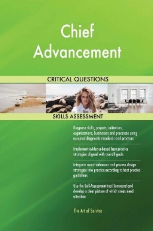 Cover of Chief Advancement Critical Questions Skills Assessment