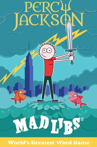 Cover of Percy Jackson Mad Libs