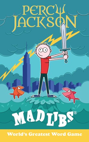 Book cover for Percy Jackson Mad Libs