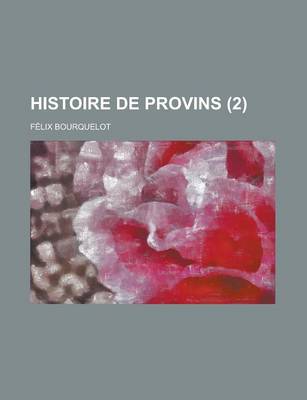 Book cover for Histoire de Provins (2)