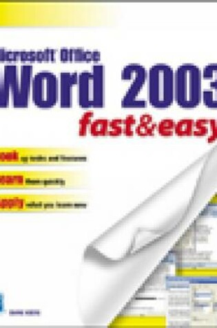 Cover of Microsoft Word 2003 Fast and Easy