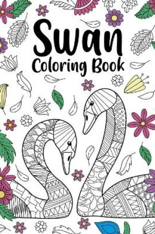 Cover of Swan Coloring Book