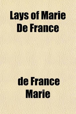 Book cover for Lays of Marie de France