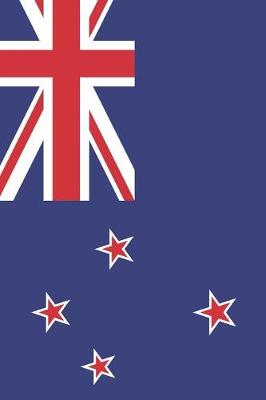 Book cover for New Zealand Flag Notebook - New Zealand Flag Book - New Zealand Travel Journal