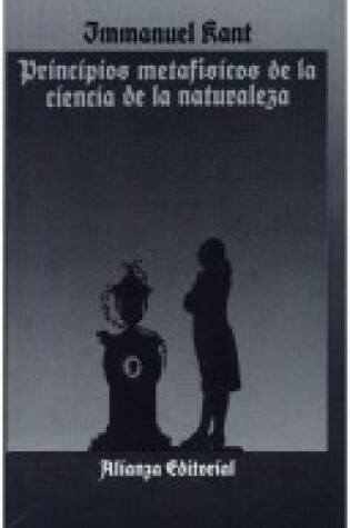 Cover of Principios Metafisicos de La Ciencia de La Natural