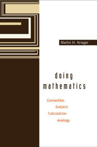 Cover of Doing Mathematics