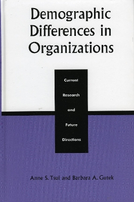 Book cover for Demographic Differences in Organizations