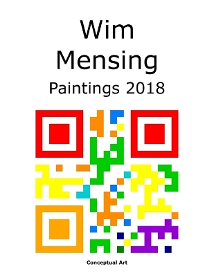 Book cover for Wim Mensing Paintings 2018