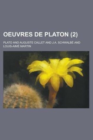 Cover of Oeuvres de Platon (2 )