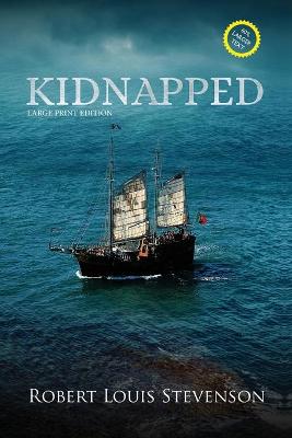 Cover of Kidnapped (Annotated, Large Print)