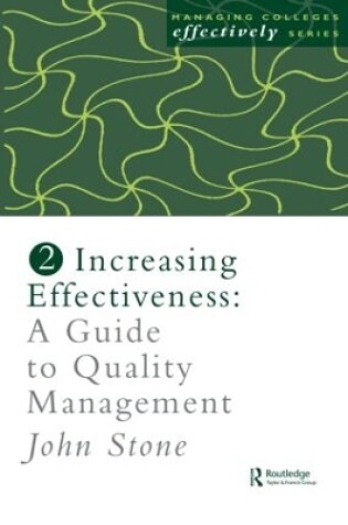 Cover of Increasing Effectiveness