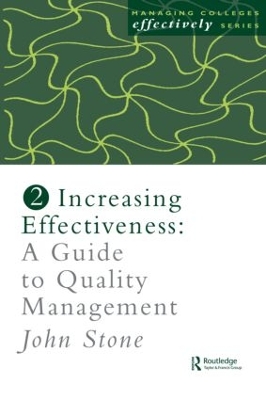 Book cover for Increasing Effectiveness