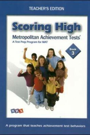 Cover of Scoring High on the MAT 8, Teacher Edition with Poster, Grade 3
