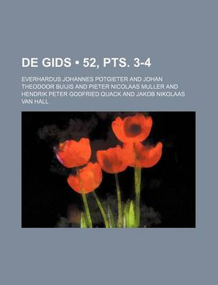 Book cover for de Gids (52, Pts. 3-4)