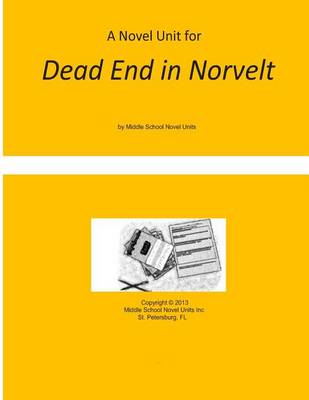 Book cover for Novel Unit for Dead End in Norvelt