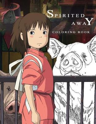 Book cover for Spirited Away Coloring Book