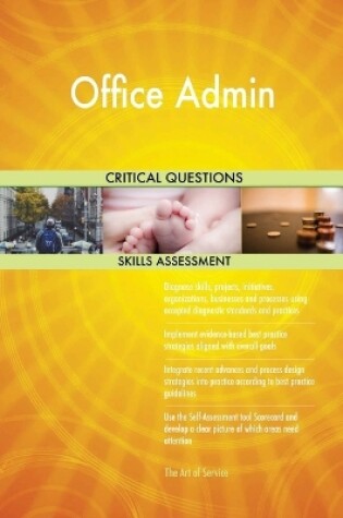 Cover of Office Admin Critical Questions Skills Assessment