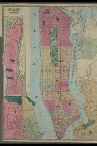 Cover of An Antique 1864 Map of New York City, County Journal