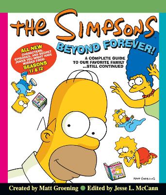 Book cover for The Simpsons Beyond Forever!