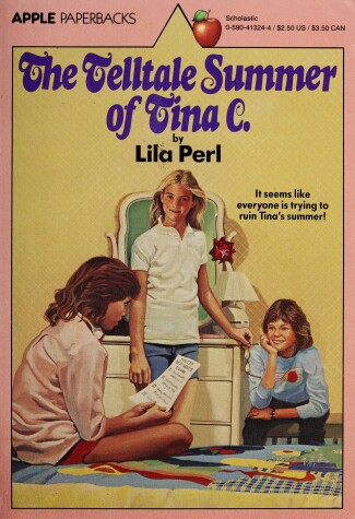 Book cover for The Telltale Summer of Tina C