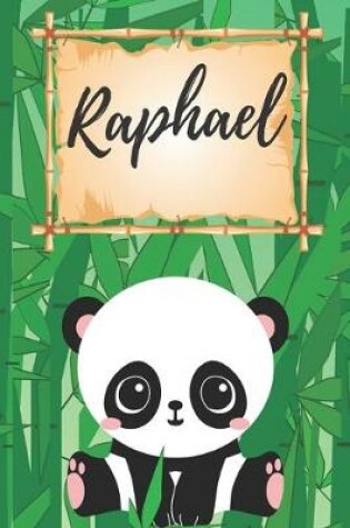 Cover of personalisiertes Notizbuch Panda / Malbuch / Kritzelbuch / Tagebuch / Journal / Notizheft / DIN A5 / Geschenke Raphael