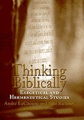 Book cover for Thinking Biblically