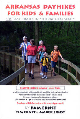 Book cover for Arkansas Dayhikes for Kids & Families