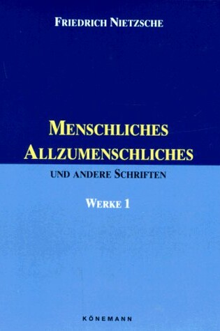 Cover of Nietzsche I