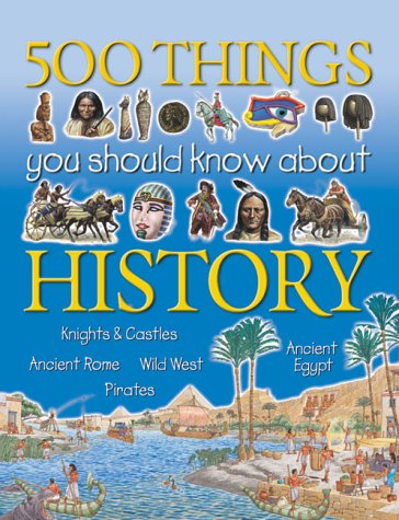 Book cover for 500 Things You Should Know About History
