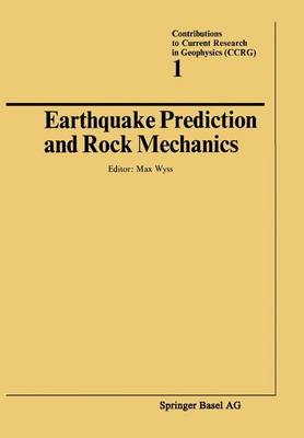 Book cover for Earthquake Prediction and Rock Mechanics