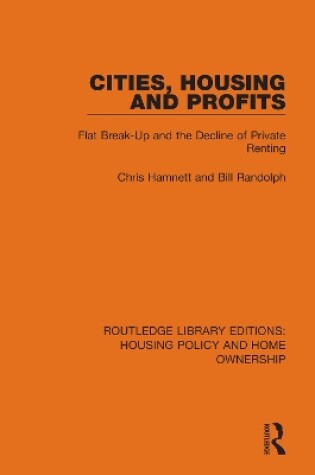 Cover of Cities, Housing and Profits