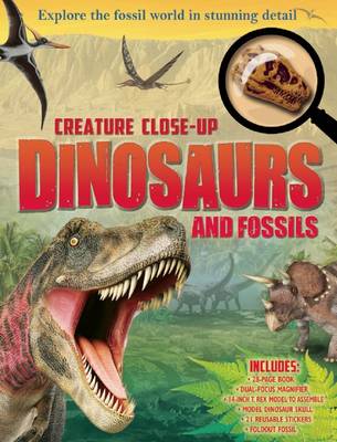 Book cover for Creature Close-Up: Dinosaurs and Fossils