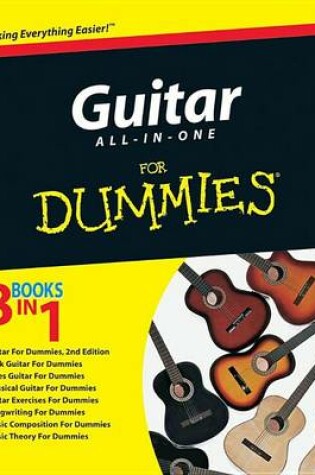 Cover of Guitar All-in-One For Dummies