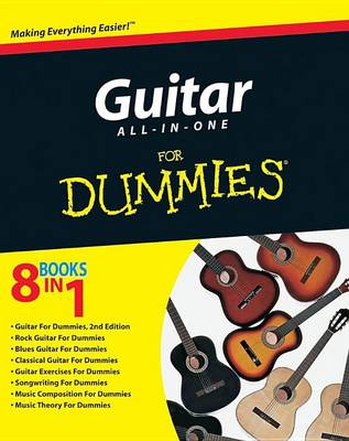 Book cover for Guitar All-in-One For Dummies