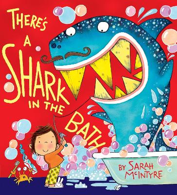 Book cover for There's a Shark in the Bath