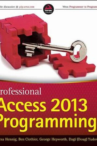 Cover of Professional Access 2013 Programming