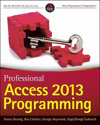 Book cover for Professional Access 2013 Programming