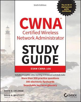 Book cover for CWNA Certified Wireless Network Administrator Study Guide