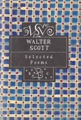 Book cover for Walter Scott: Selected Poems