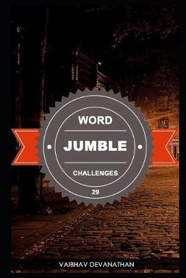 Book cover for Word Jumble Challenges - 29