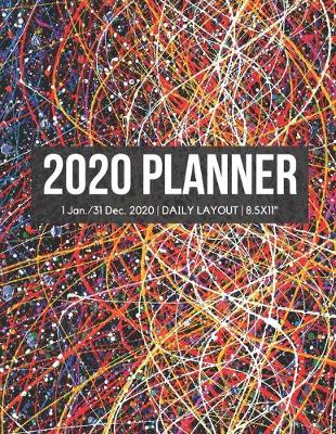 Book cover for 2020 Colorful Daily Planner