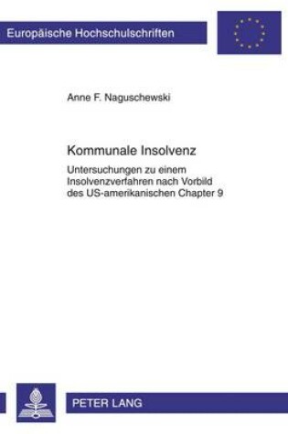 Cover of Kommunale Insolvenz