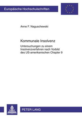 Book cover for Kommunale Insolvenz