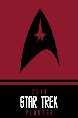 Book cover for 2018 Star Trek Planner - Red