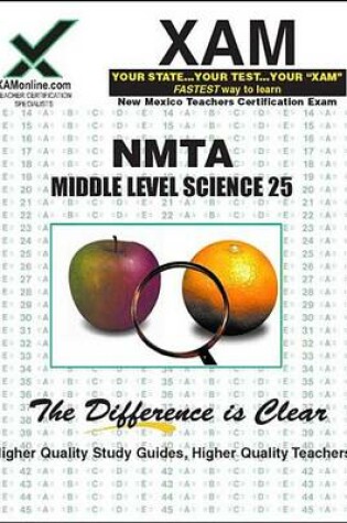 Cover of Nmta 25 Middle Level Science Teacher Certification Exam