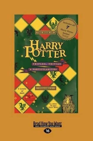 Cover of The Book of Harry Potter Trifles, Trivias, and Particularities (1 Volume Set)