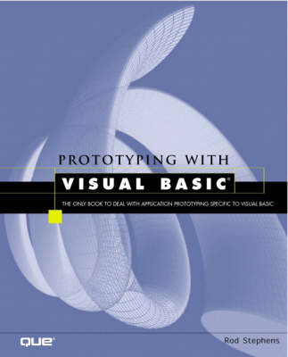 Book cover for Prototyping with Visual Basic