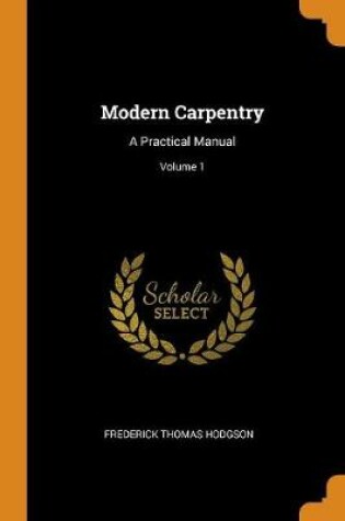 Cover of Modern Carpentry