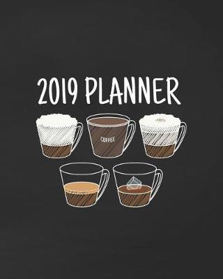 Book cover for Coffee 2019 Planner